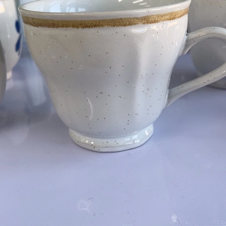 海外回流美浓白色咖啡杯