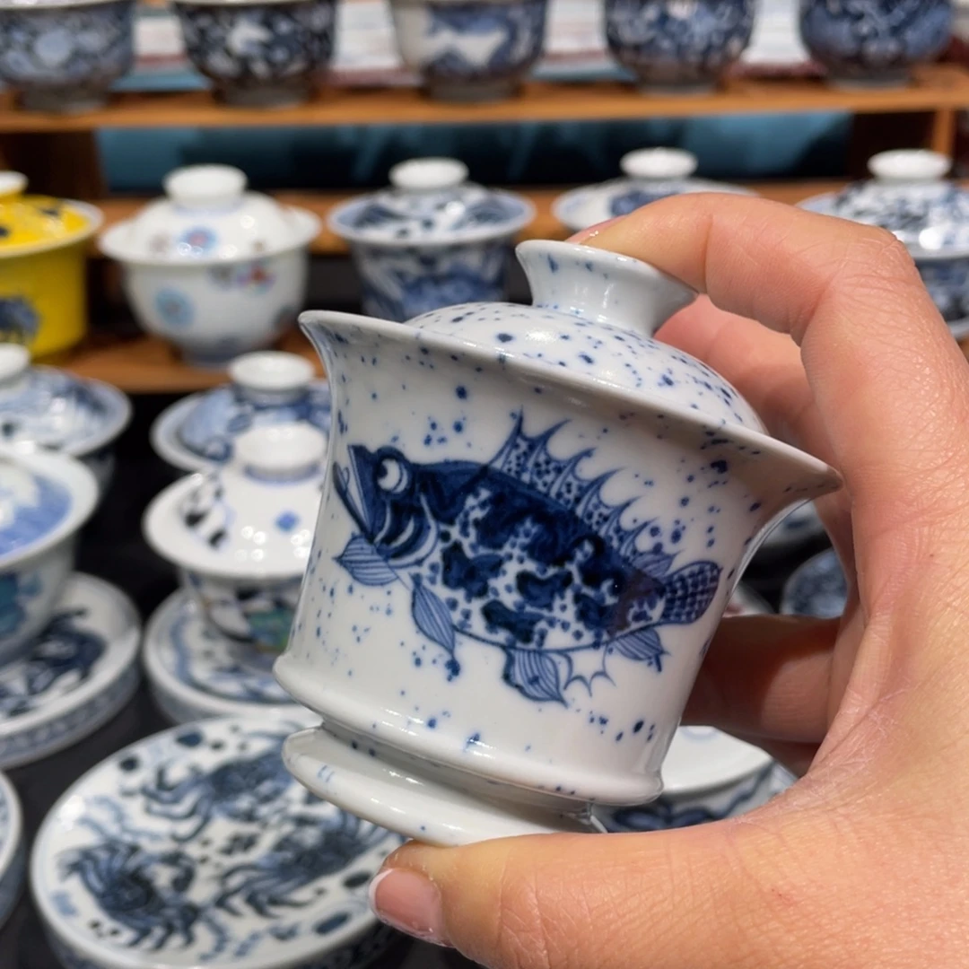 景德镇陶瓷手工手绘