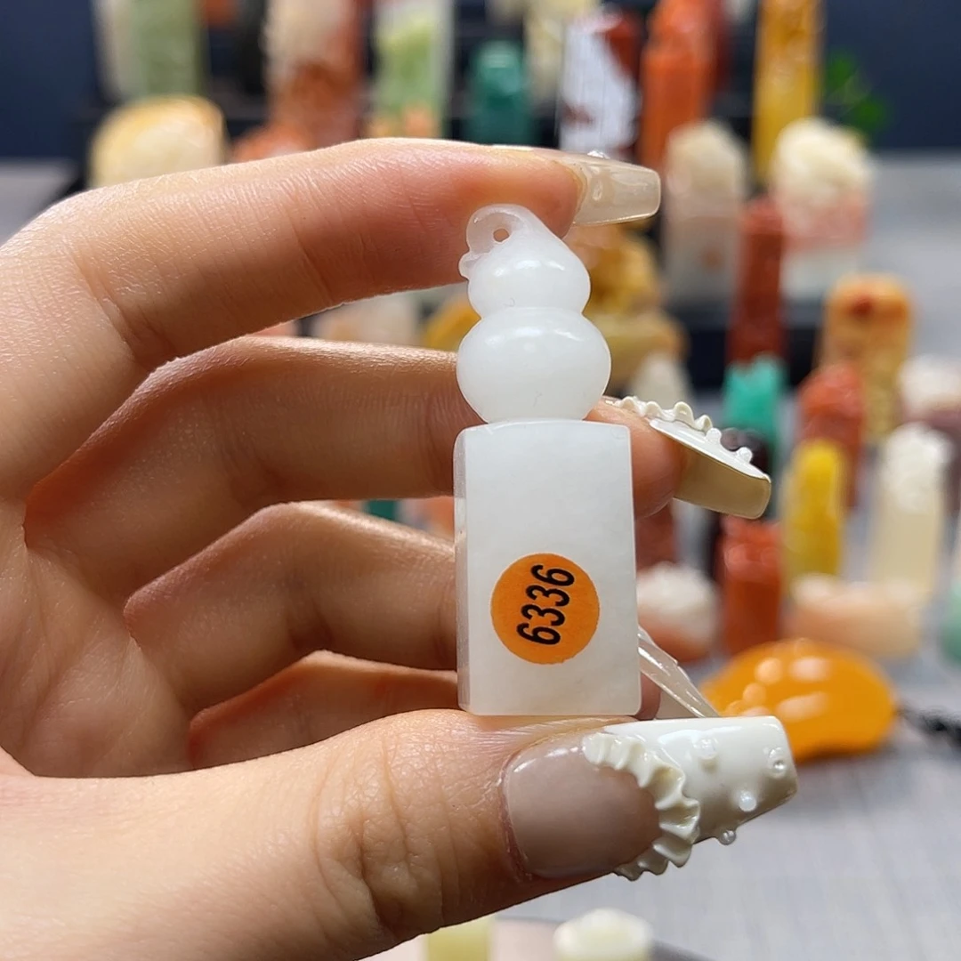 寿山石印石包邮包刻6336