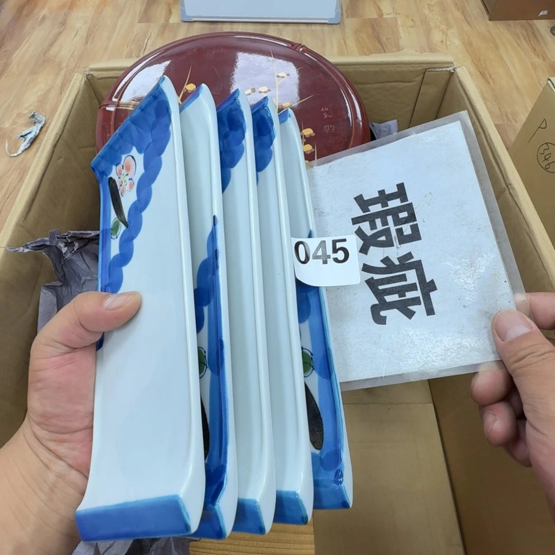 瓷片工艺品摆件瓷器摆件正能量