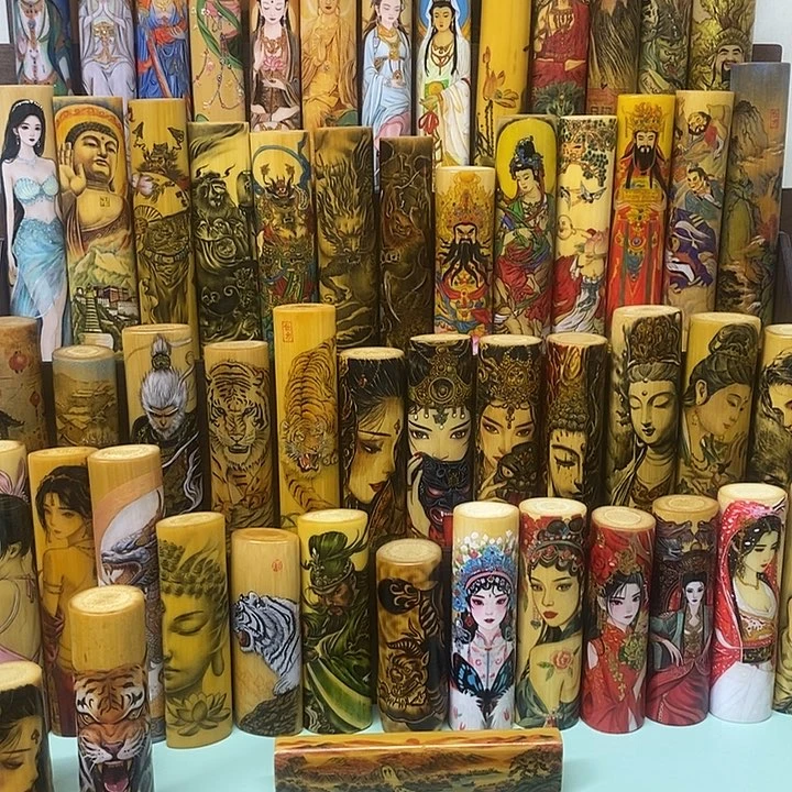 幸***天实心玉竹材质工艺
