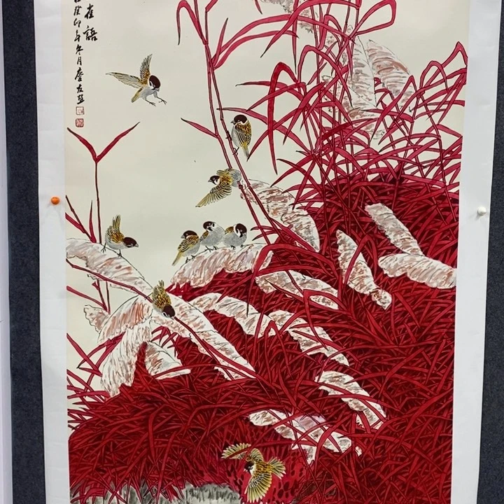 手绘作品等多种形式进行