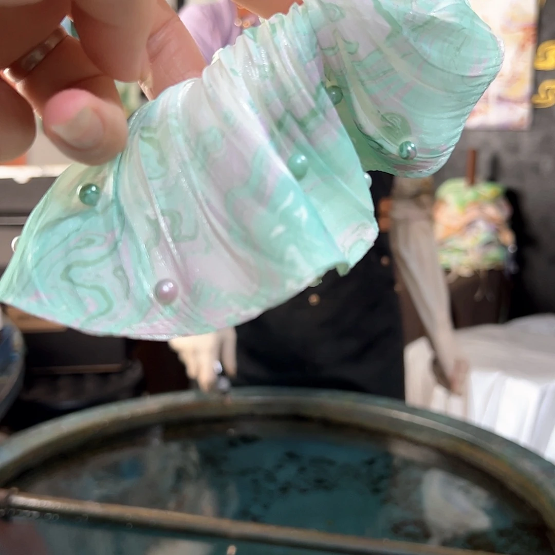 慧*394百褶裙发圈手作