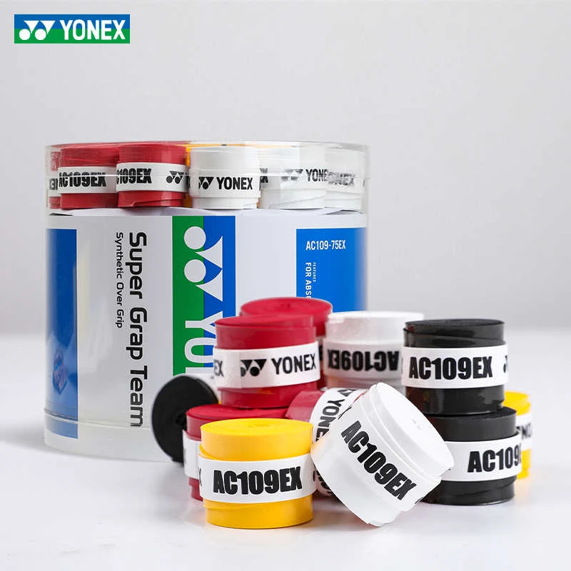 YY尤尼克斯羽毛球拍网球拍手胶吸汗带亮面粘性AC109