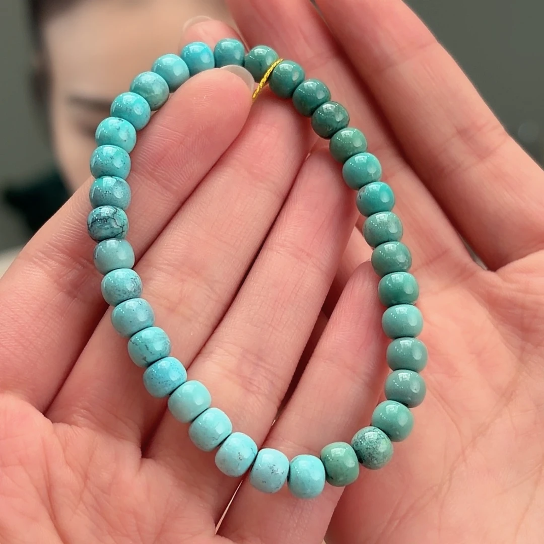 绿松石未镶嵌颈饰