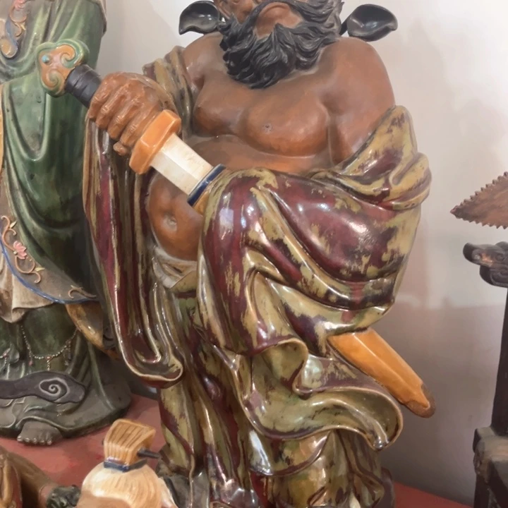 佛****7石湾摆件石湾公仔