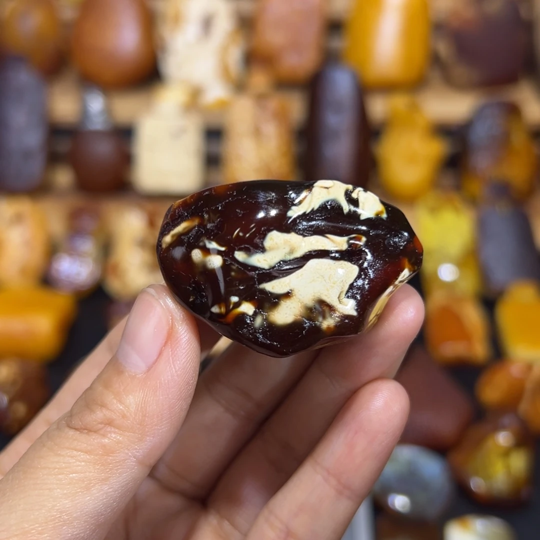 定制琥珀未镶嵌琥珀蜜蜡