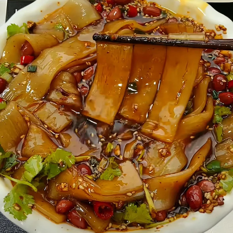 【买一箱发两箱】重庆酸辣粉红薯粉解馋速食免煮酸辣宽粉方便面批发