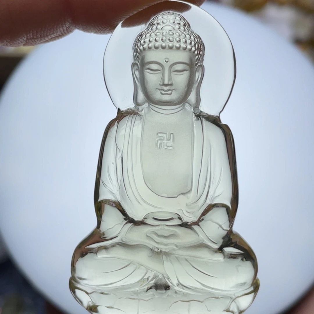 水晶颈饰未镶嵌定制