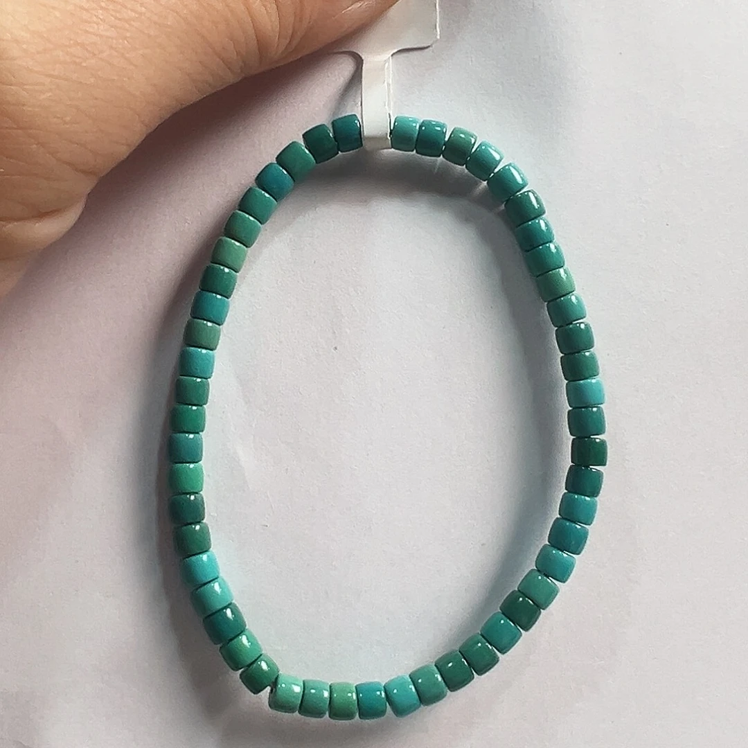 未镶嵌绿松石手串卡4➕