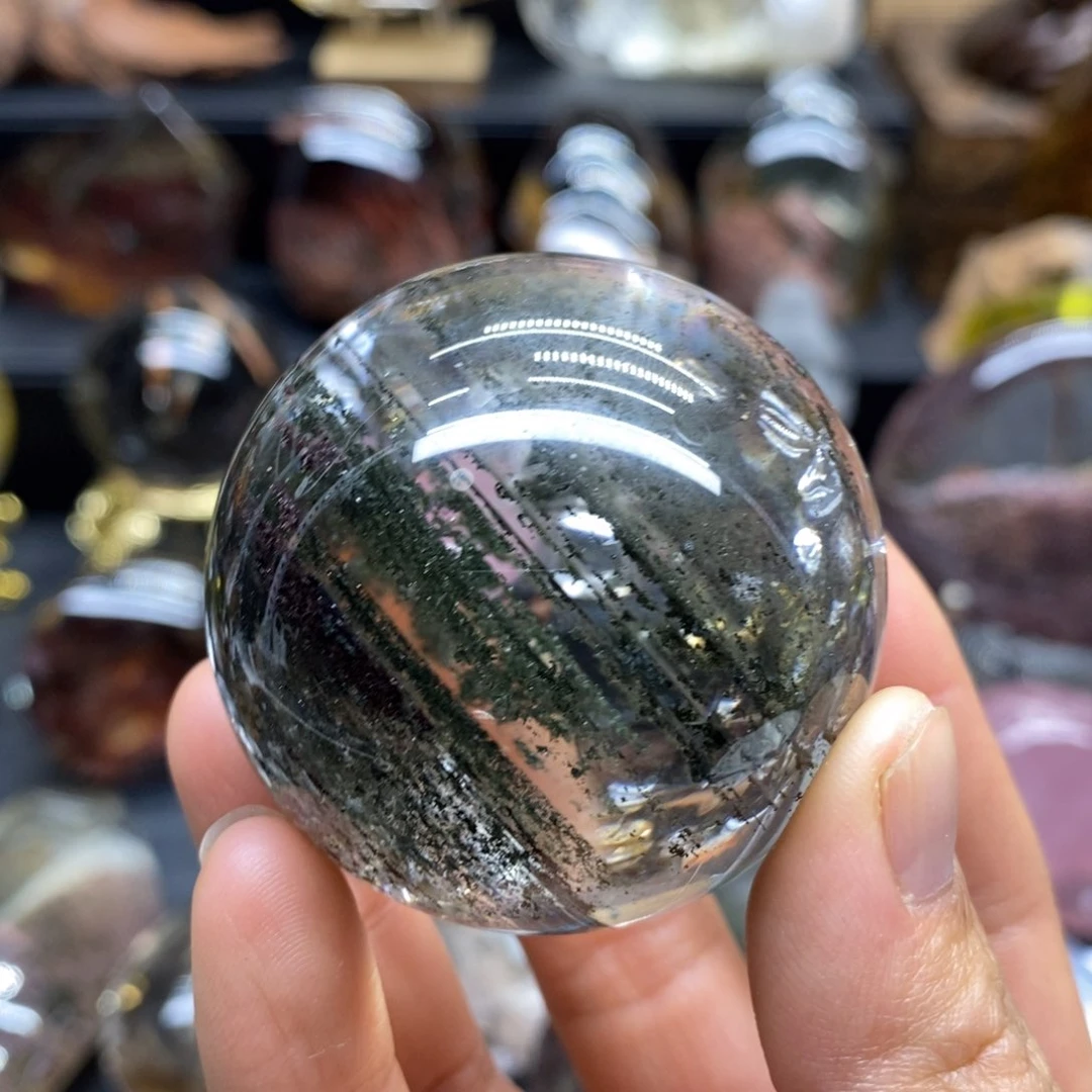 原石手把摆件未镶嵌水晶王*一