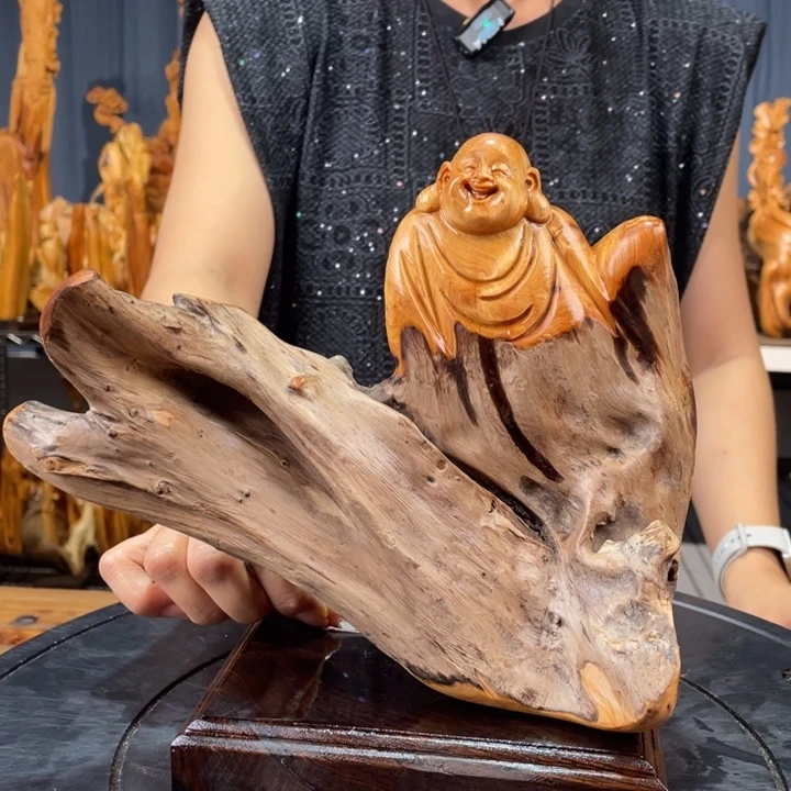 柏木（崖柏）随型摆件