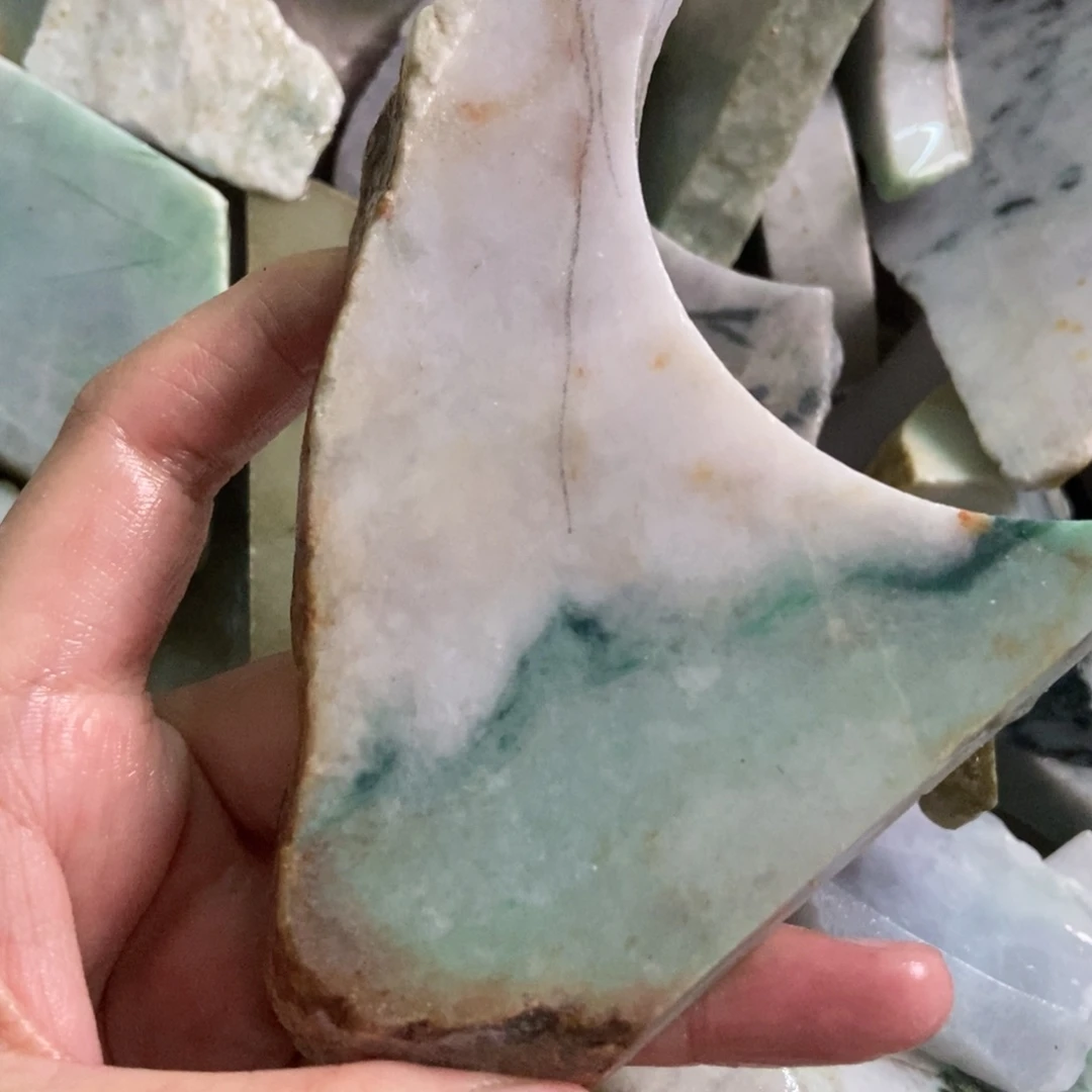 翡翠未镶嵌吊坠(不含链)天然翡翠