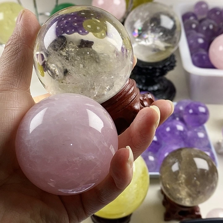 水晶水晶7号未镶嵌天然水晶未镶嵌梦*