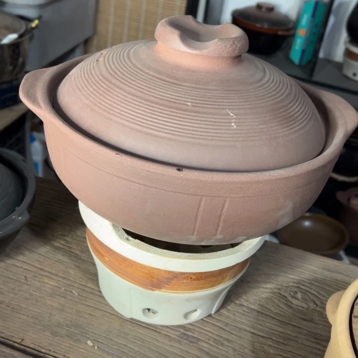 库存尾货紫砂干烧一套口径27