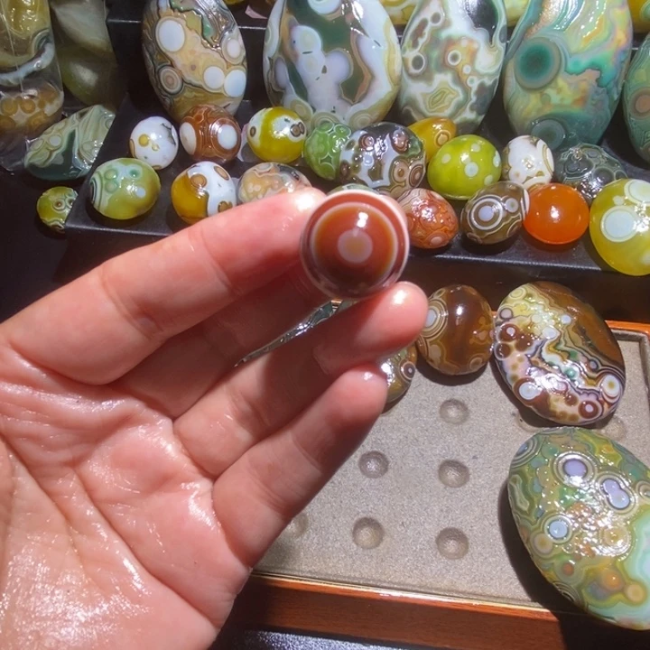 未镶嵌玛瑙/玉髓珠宝半成品悦*