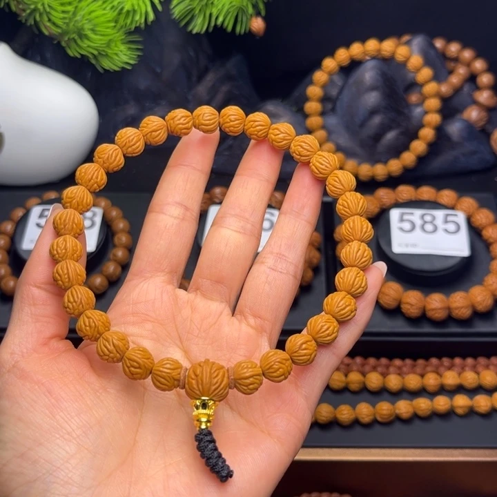 望***空桃核吊坠小金豆1.0