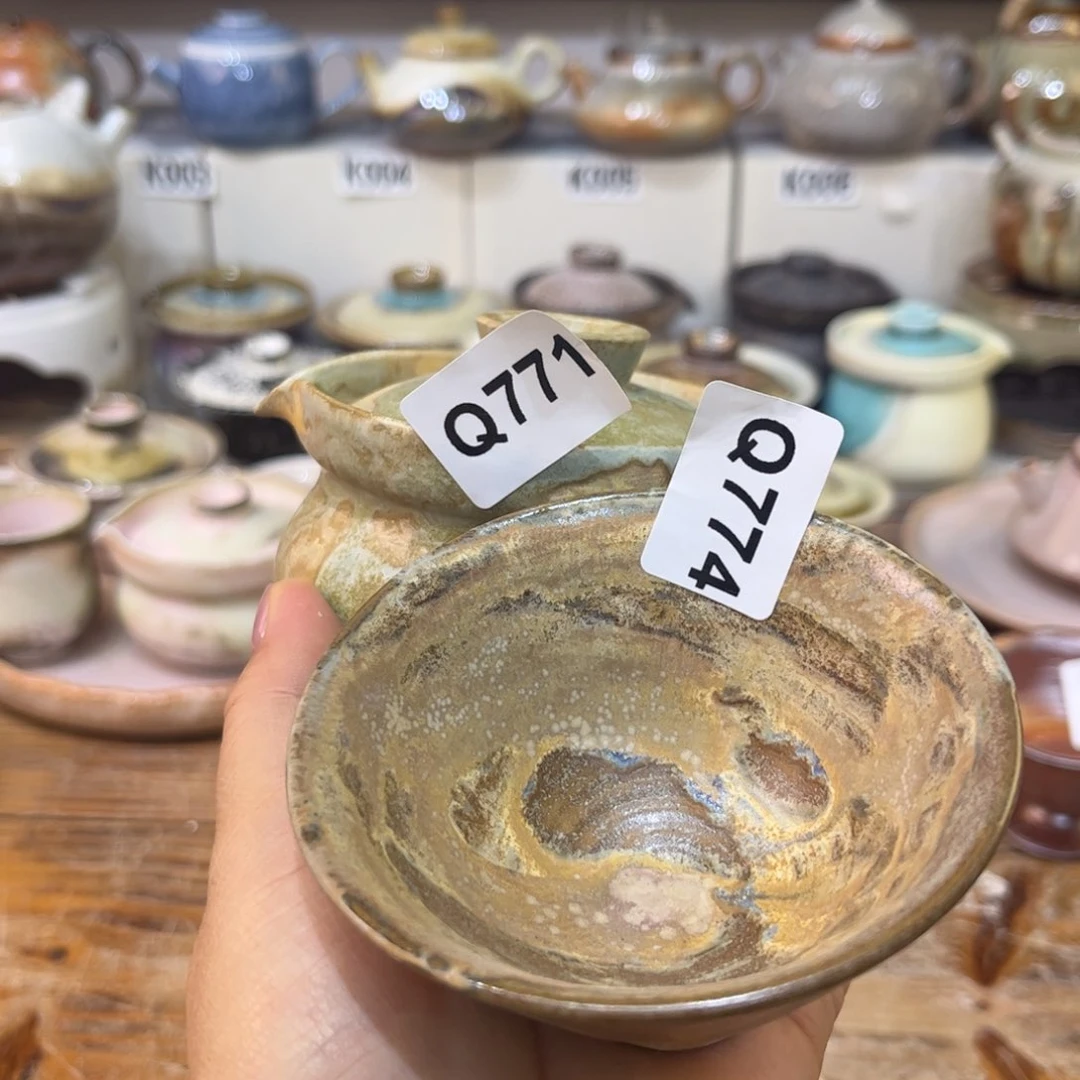 白泥茶杯铁*陶瓷艺术