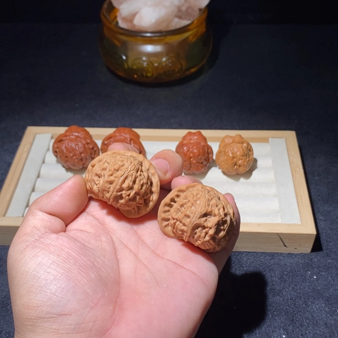 文玩核桃吊坠宫灯43