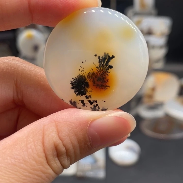玛瑙/玉髓合金颈饰