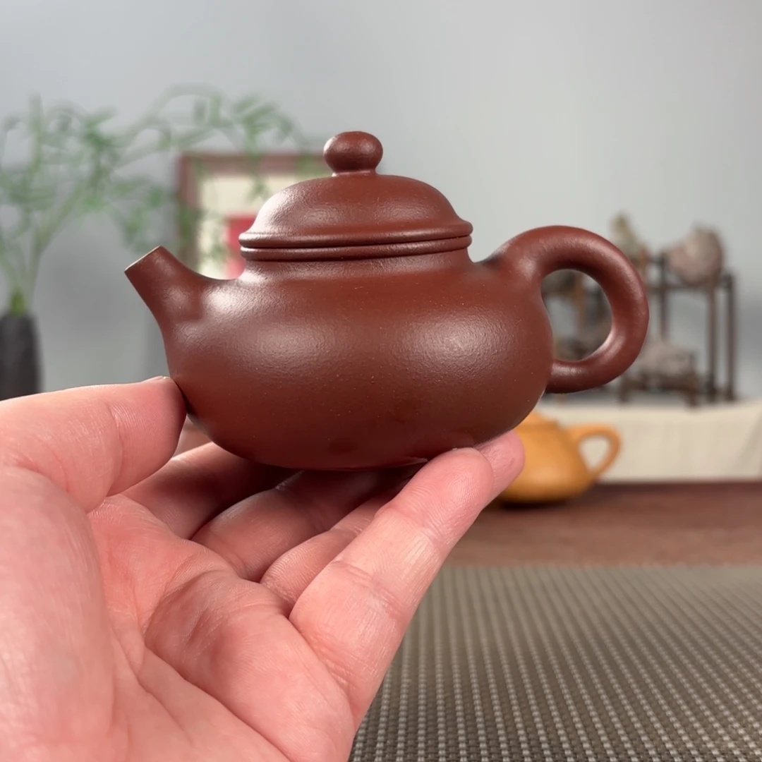 茶壶紫砂黄龙山原矿紫砂壶