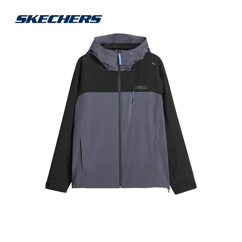 成毅同款丨斯凯奇官方男款舒适百搭时尚连帽运动外套L224M001