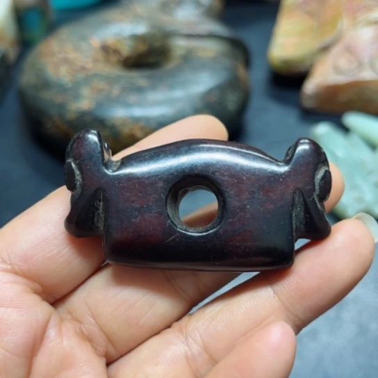 吊坠白玉菩提把件