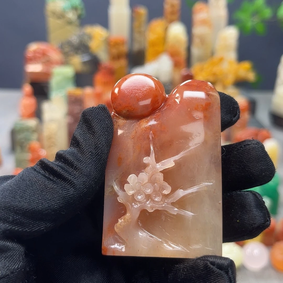 寿山石印石晨*A包邮包刻494