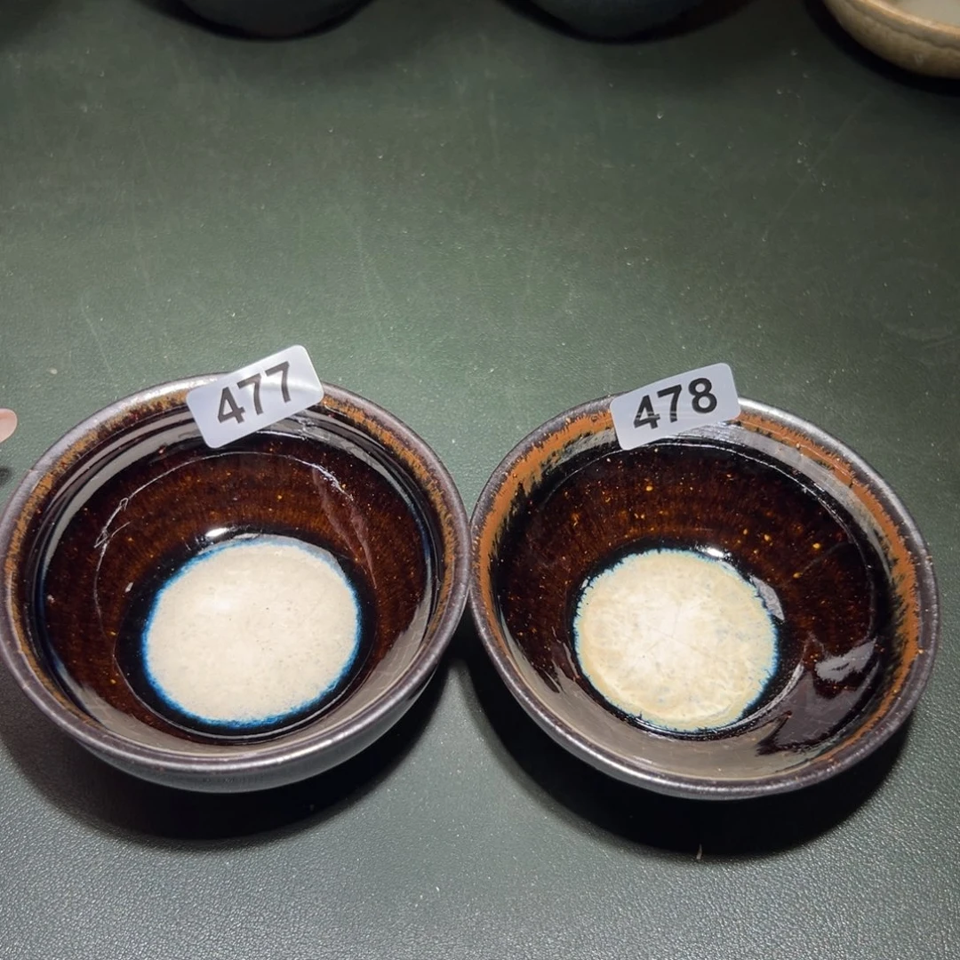 高***师茶盏全手工原矿原釉建盏