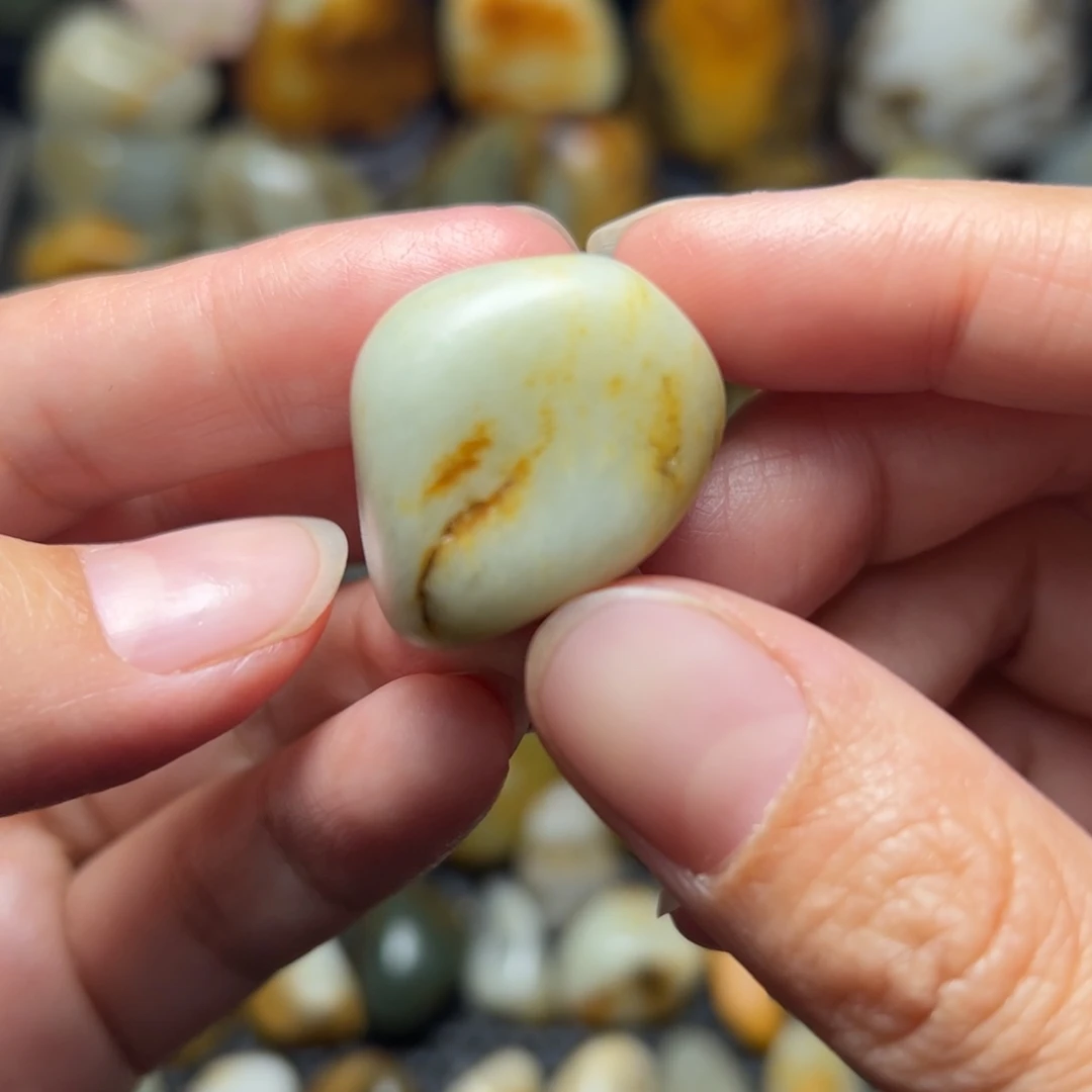 和田玉未镶嵌挂件18