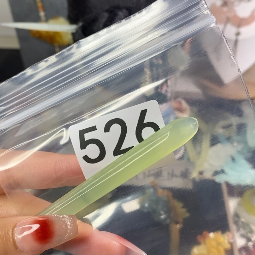 【闪购商品】岫玉发饰未镶嵌a***a发簪