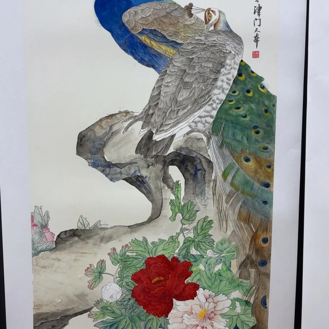 国画C*s老四四尺李欣主播