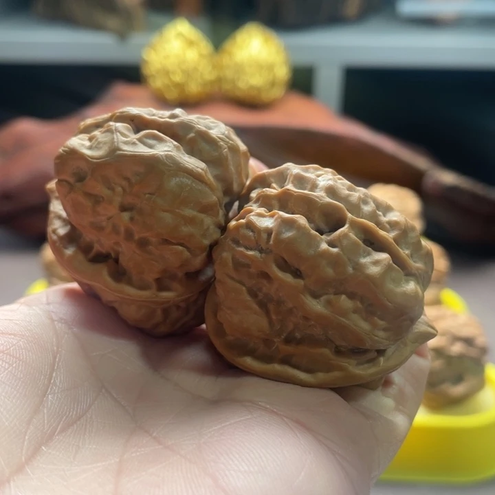 把件文玩核桃蛤蟆头3842