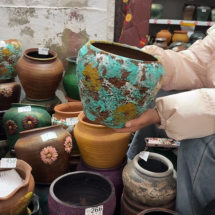 23彩绘高度20口径20