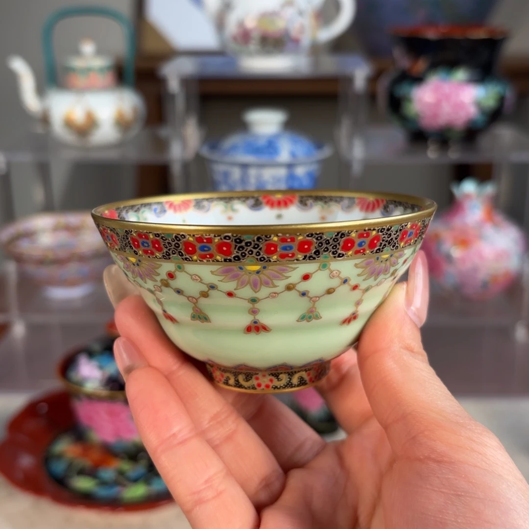 纯手工手绘 高端茶器