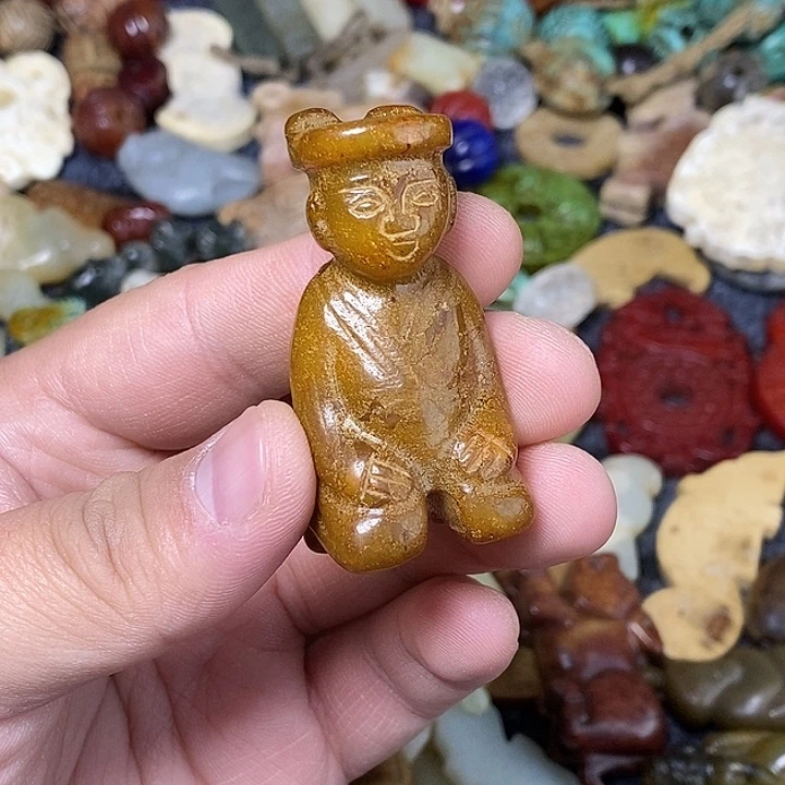 和田玉未镶嵌颈饰90