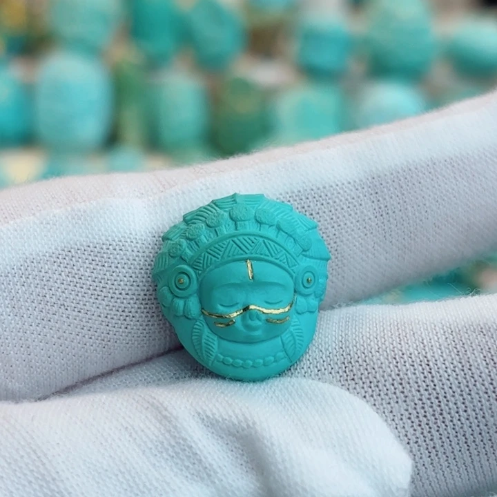 未镶嵌绿松石珠宝奇石