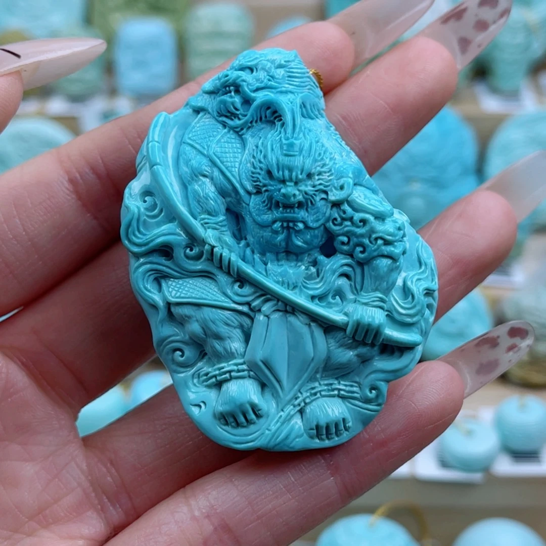 绿松石未镶嵌珠宝奇石