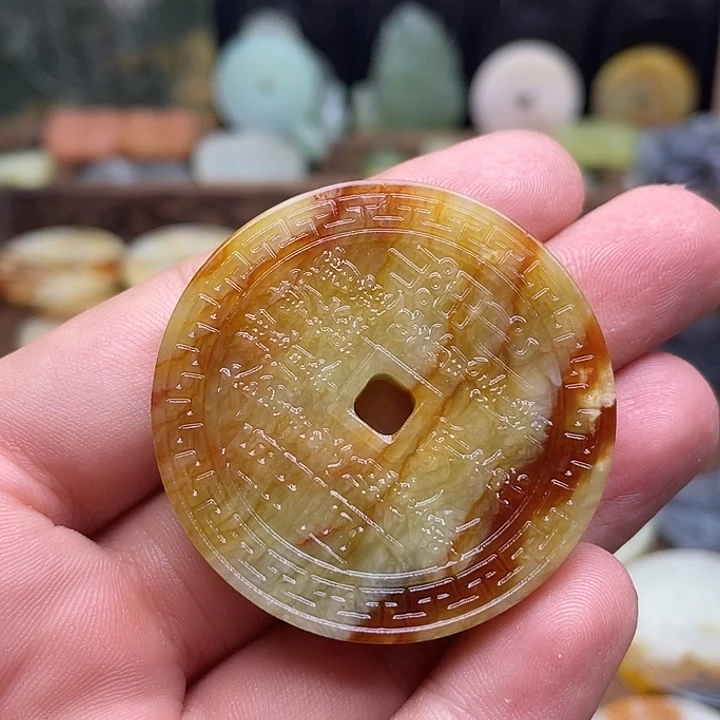 蛇纹石玉挂件未镶嵌凡**子