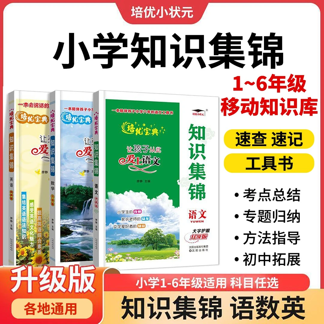 小学语文知识集锦培优宝典助力孩子爱上语文