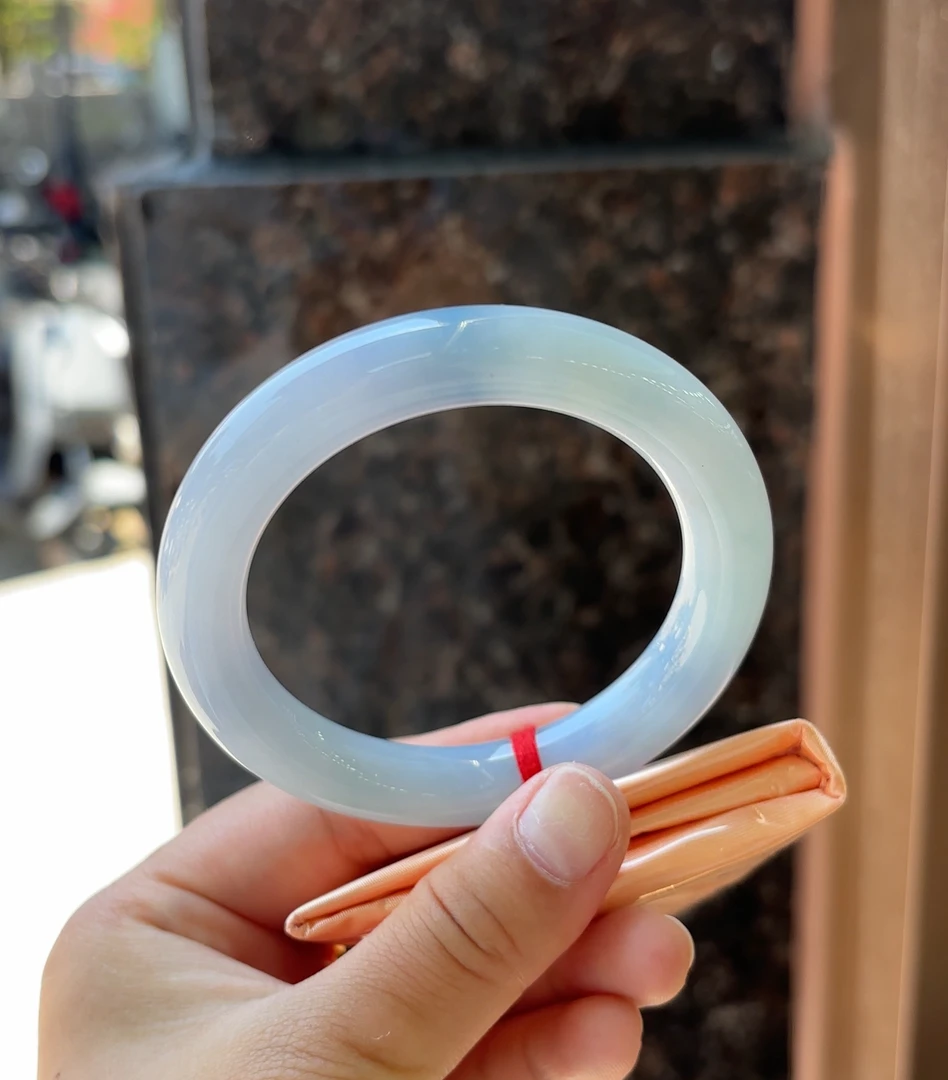 F（上新）五十七点七圈翡翠a货手镯