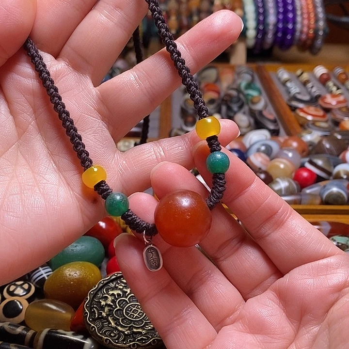 玛瑙/玉髓未镶嵌颈饰