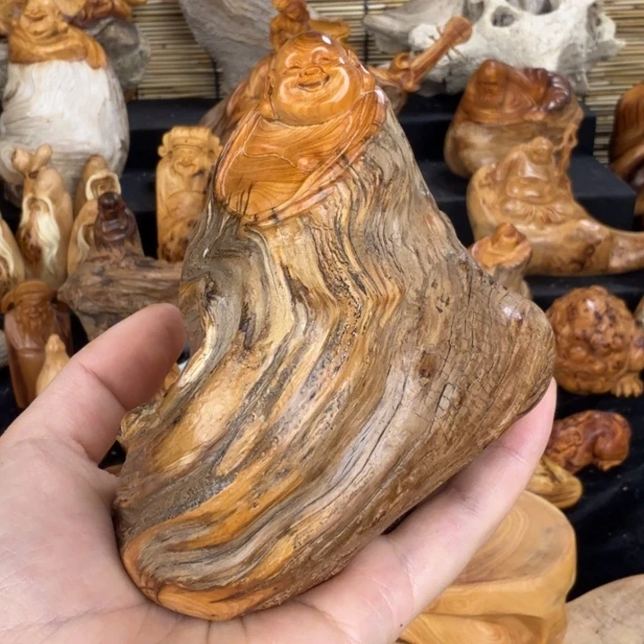 柏木（崖柏）手把件