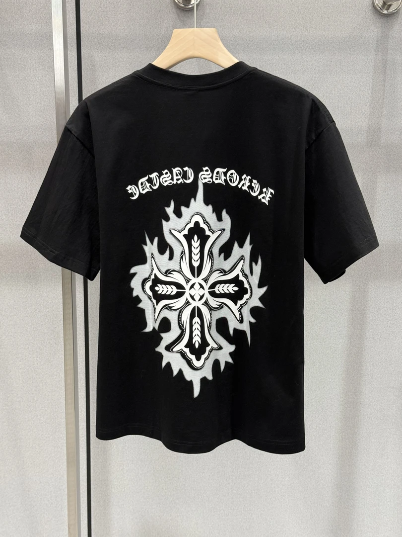 2025夏季圆领纯棉短袖T恤5015