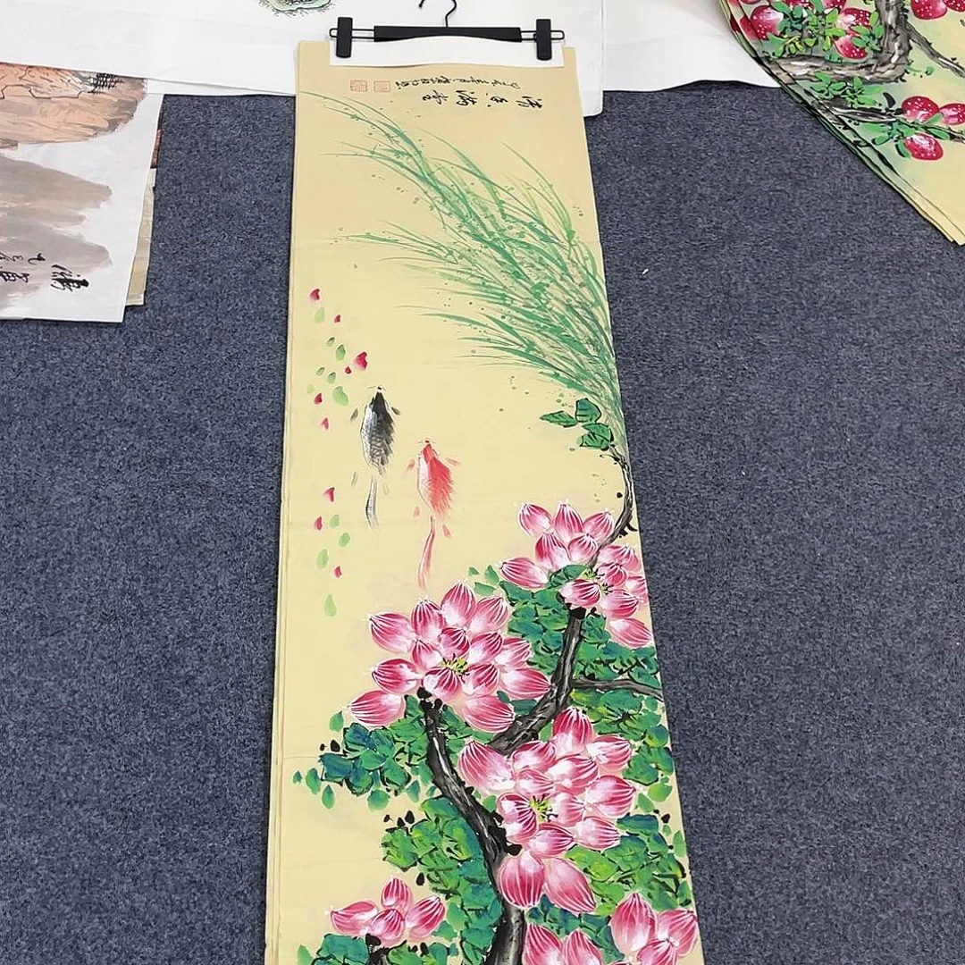 国画作品小姐姐放漏…