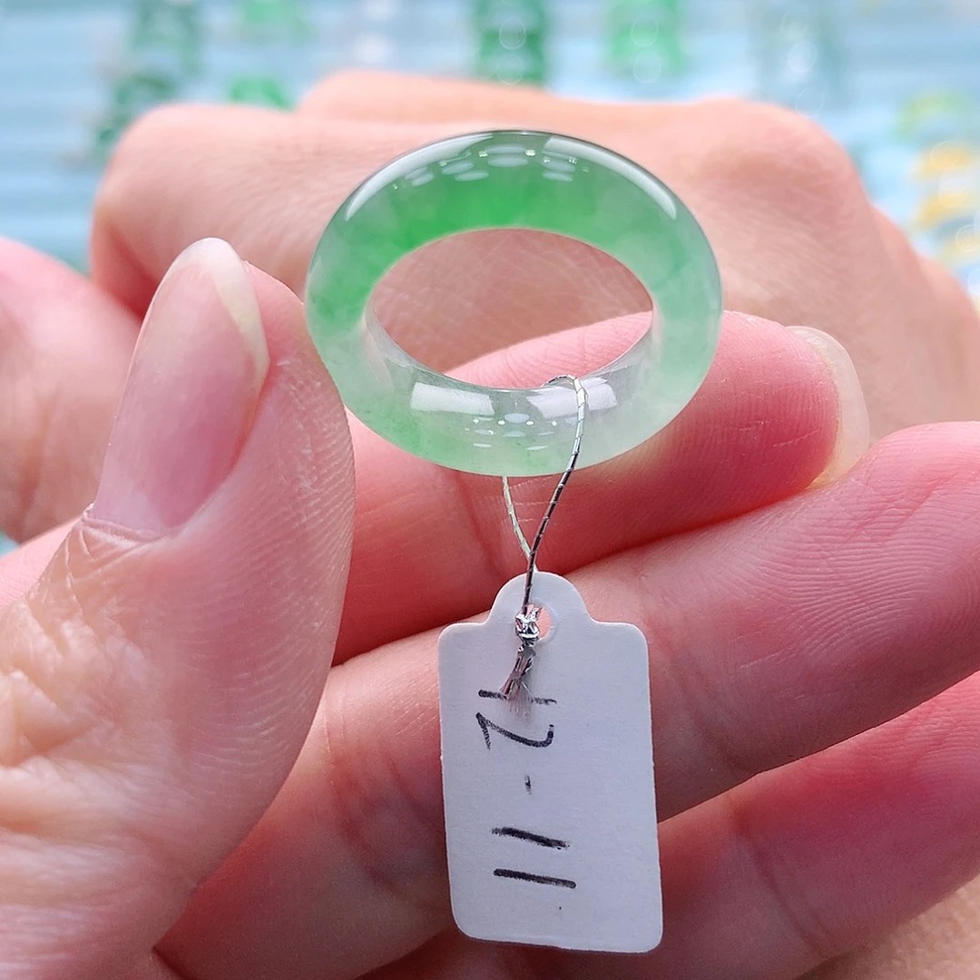 未镶嵌戒指翡翠A货缅甸翡翠