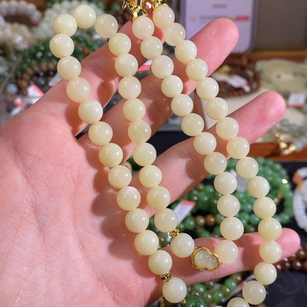 和田玉手链未镶嵌