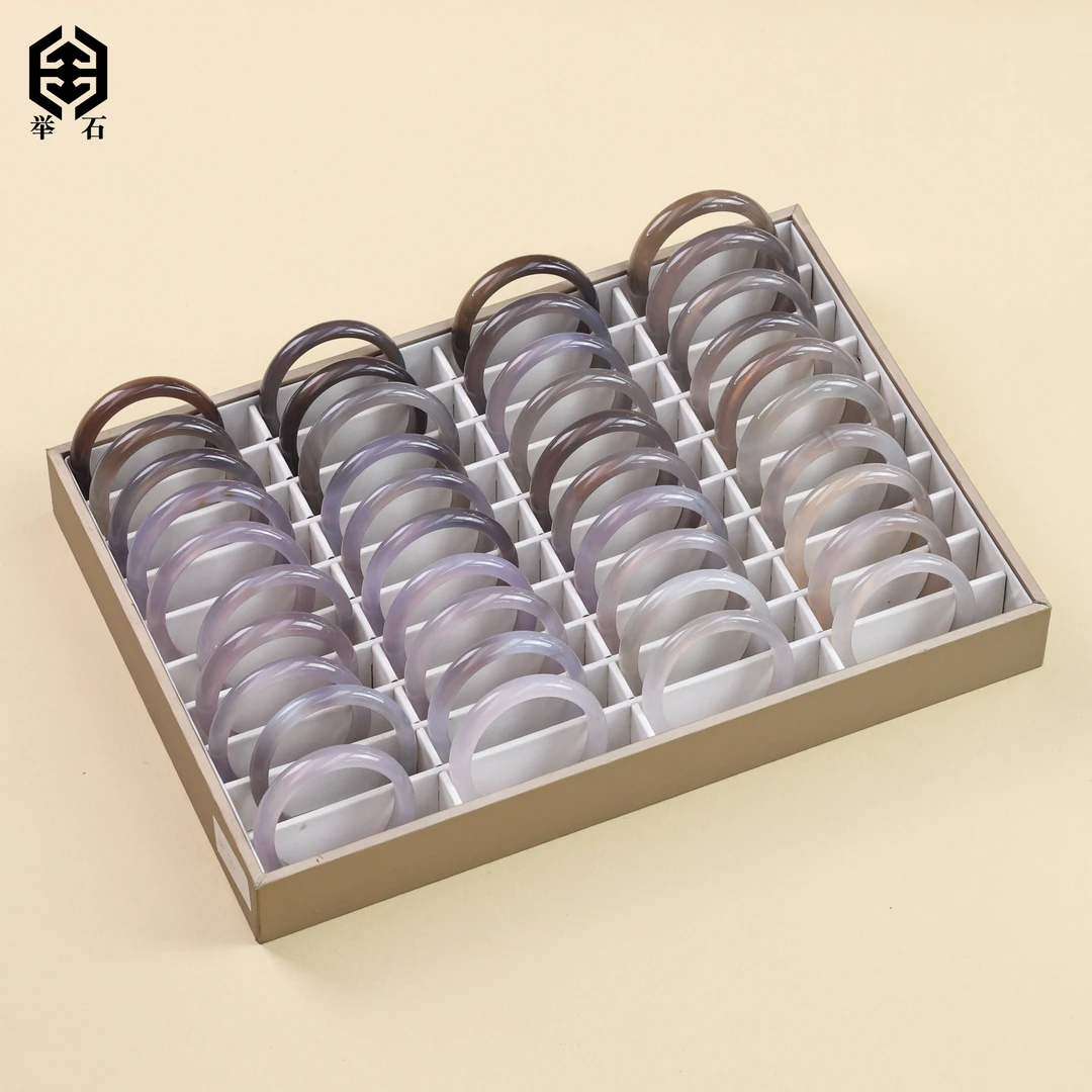 【举石精选】X1217-512-57玛瑙手镯（一件/多样性发/圈口自选）W