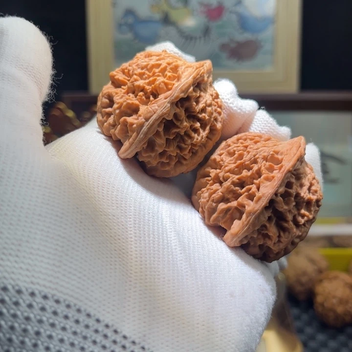 吊坠文玩核桃满天星40