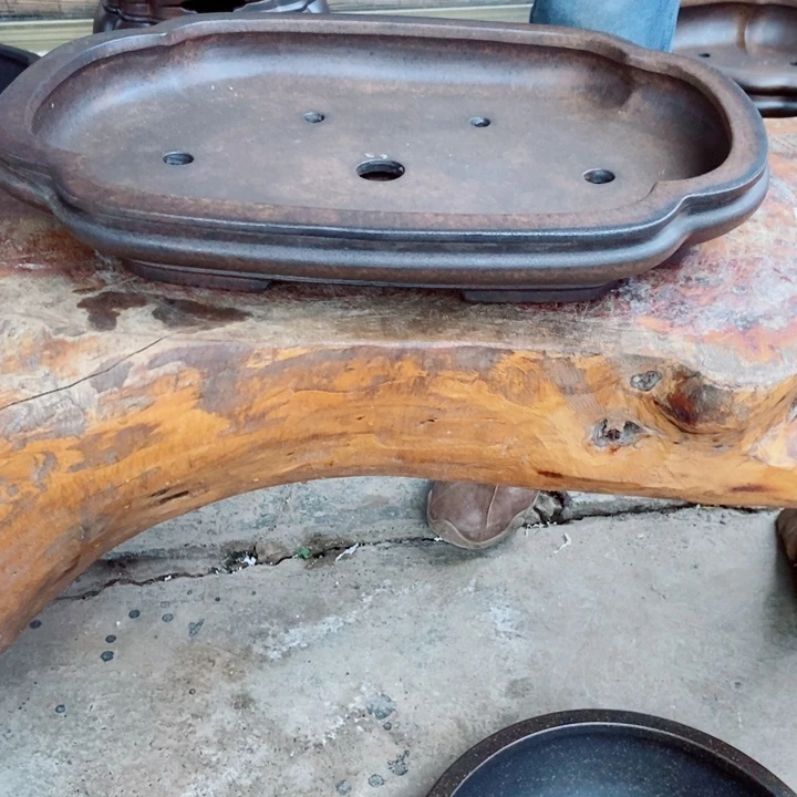 开***羊杨冬益紫砂花盆58899